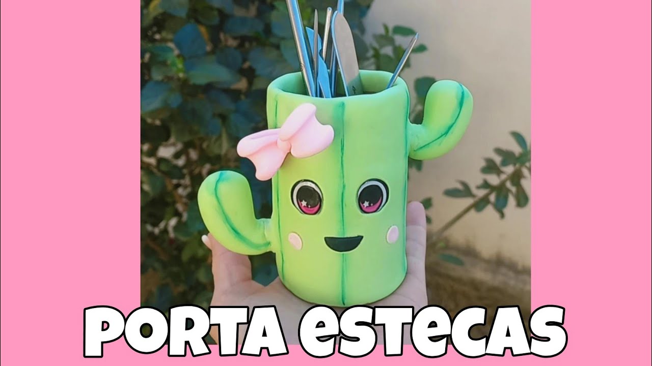 DIY porta lápis ou cofre. #biscuit #diy #façaevenda #portalapis portalapis