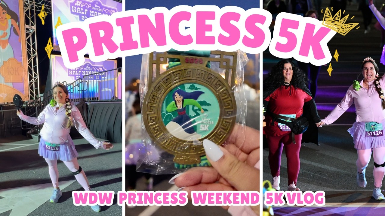 runDisney Princess 5K Vlog | runDisney Guide for Beginners- What to Expect on Race Day!