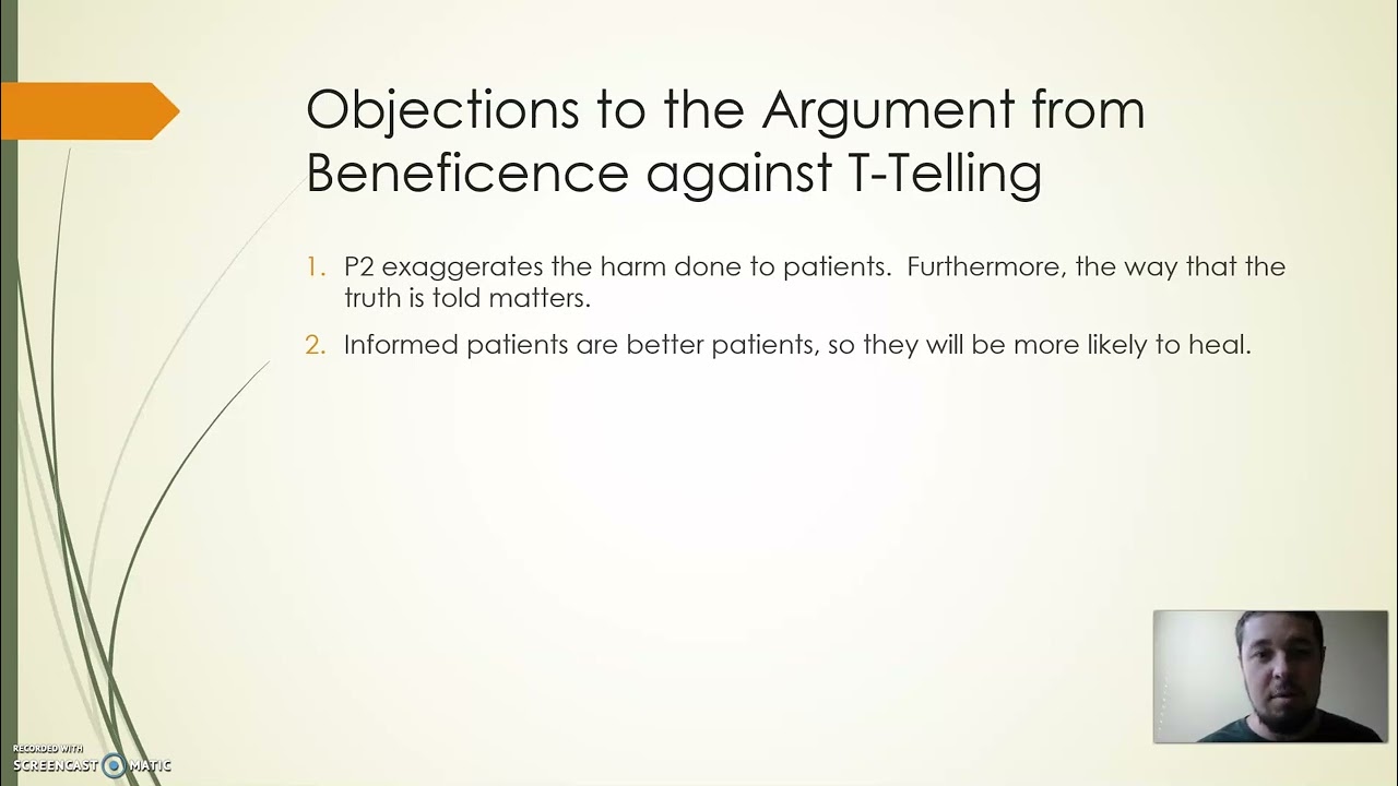 Bioethics Truth Telling and Confidentiality Lecture Video Part 1