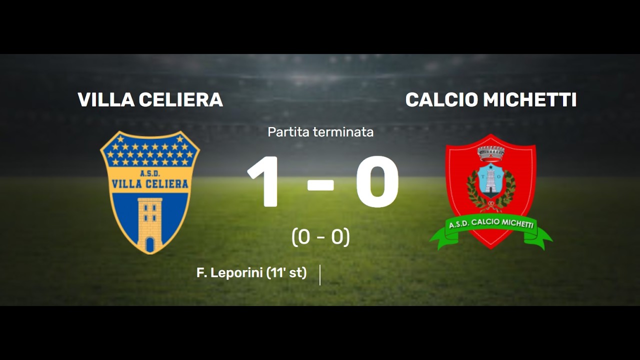 01-03-2026   VILLA CELIERA - CALCIO MICHETTI