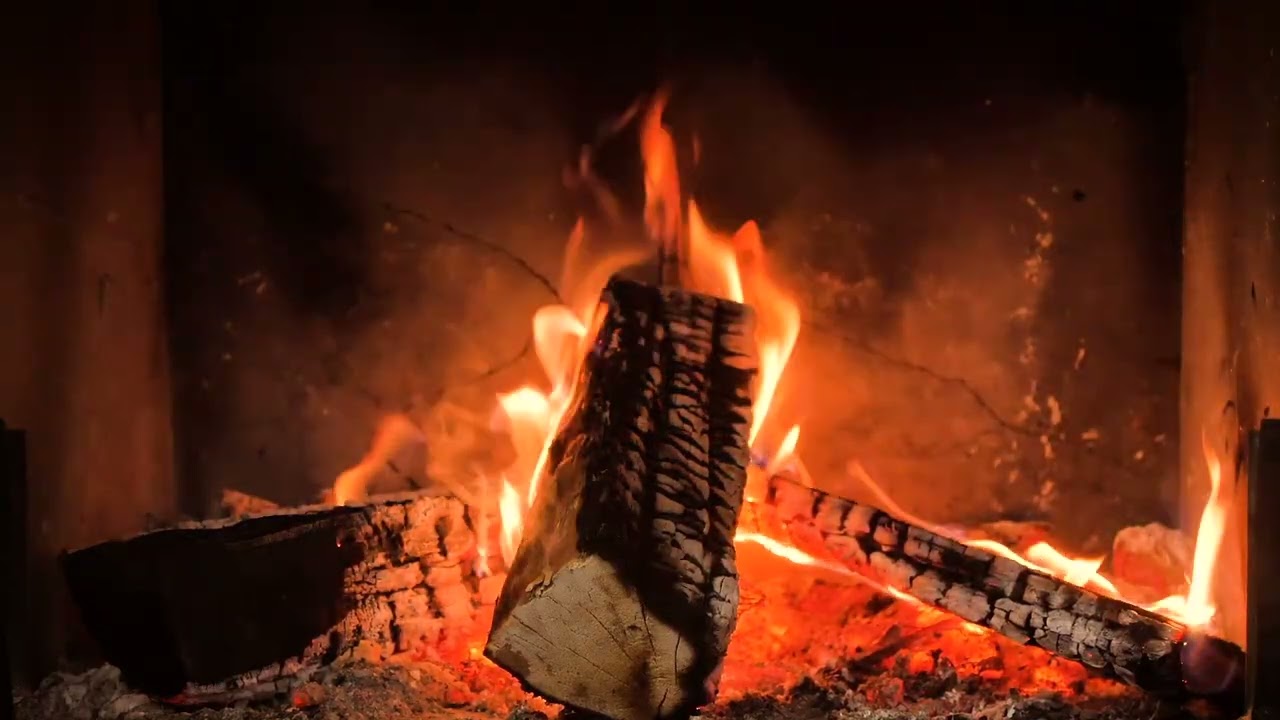 Cozy Fireplace - Relaxing Fire Ambience for Sleep, Reading & Stress Relief