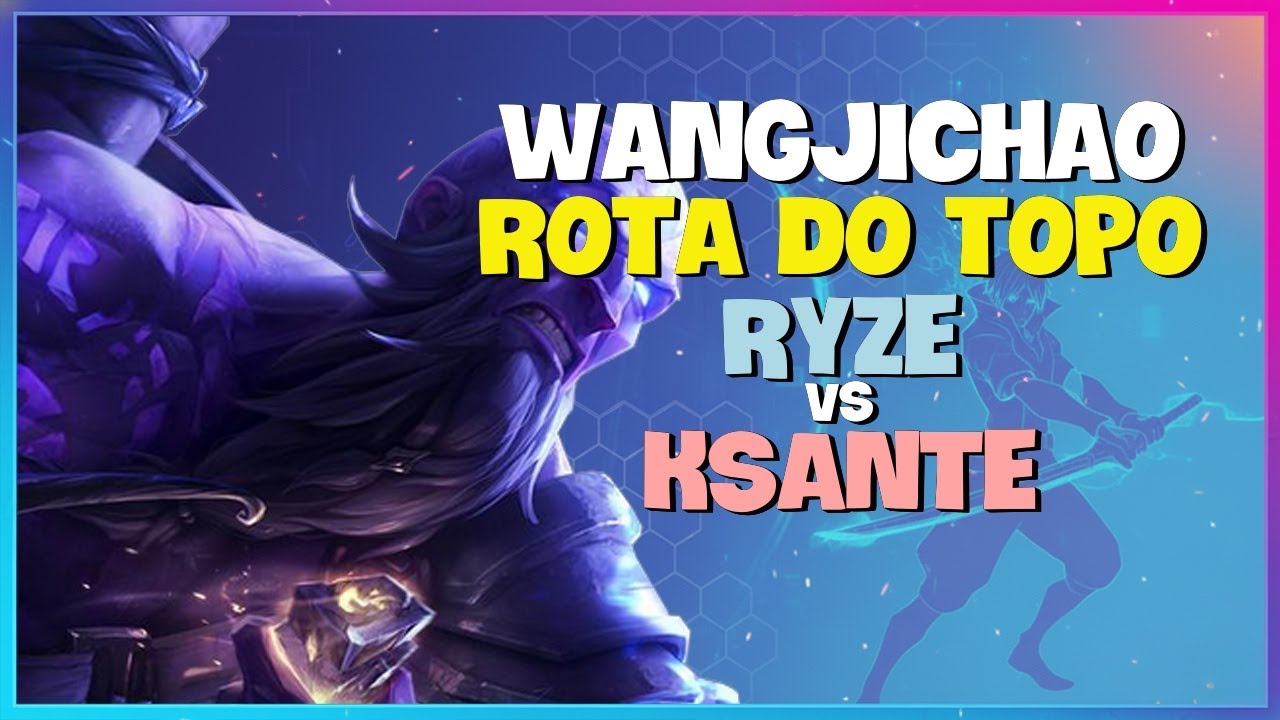 WangJichao desafia o meta com Ryze Top: Mecânicas de um Desafiante Chinês Legenda em Português
