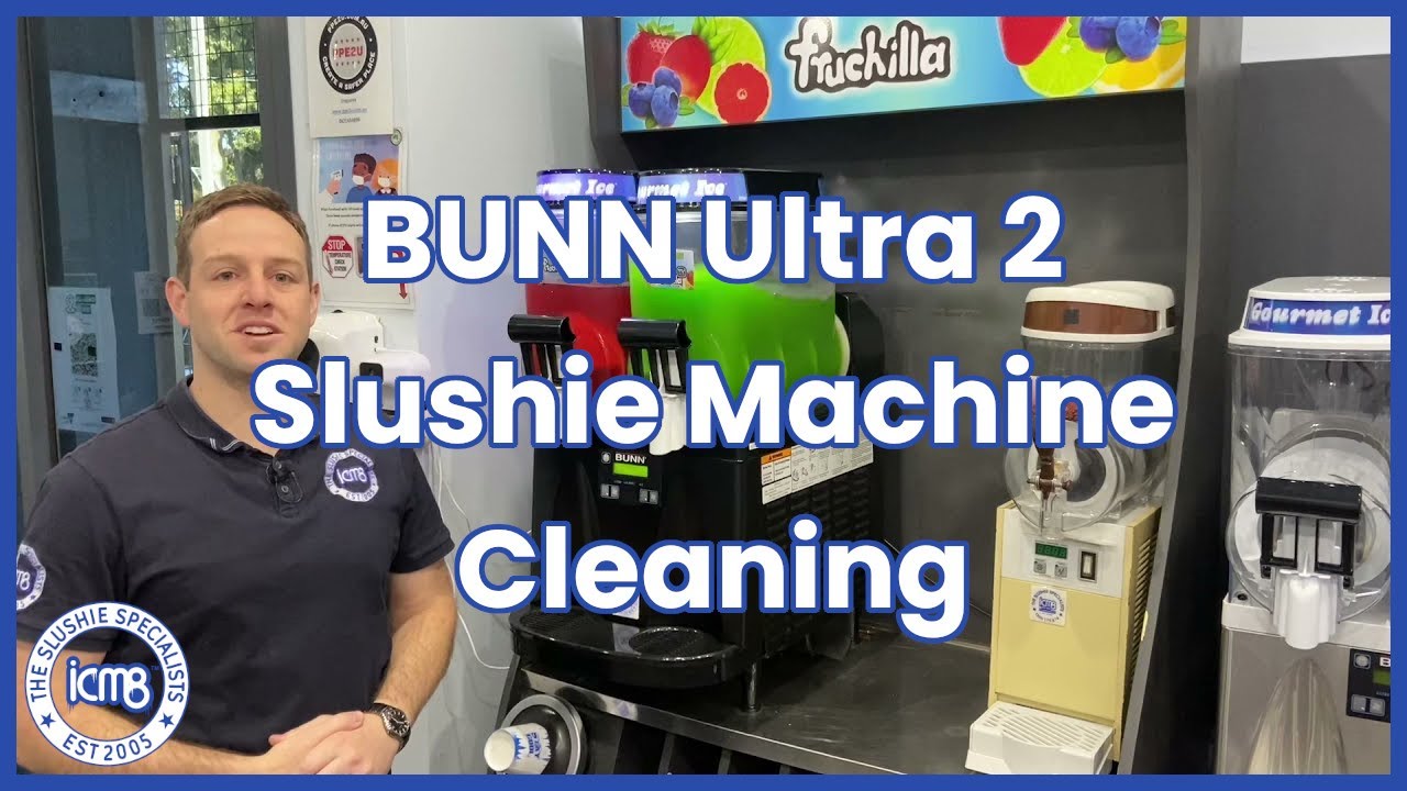 Bunn Ultra 2 Slushie Machine Cleaning