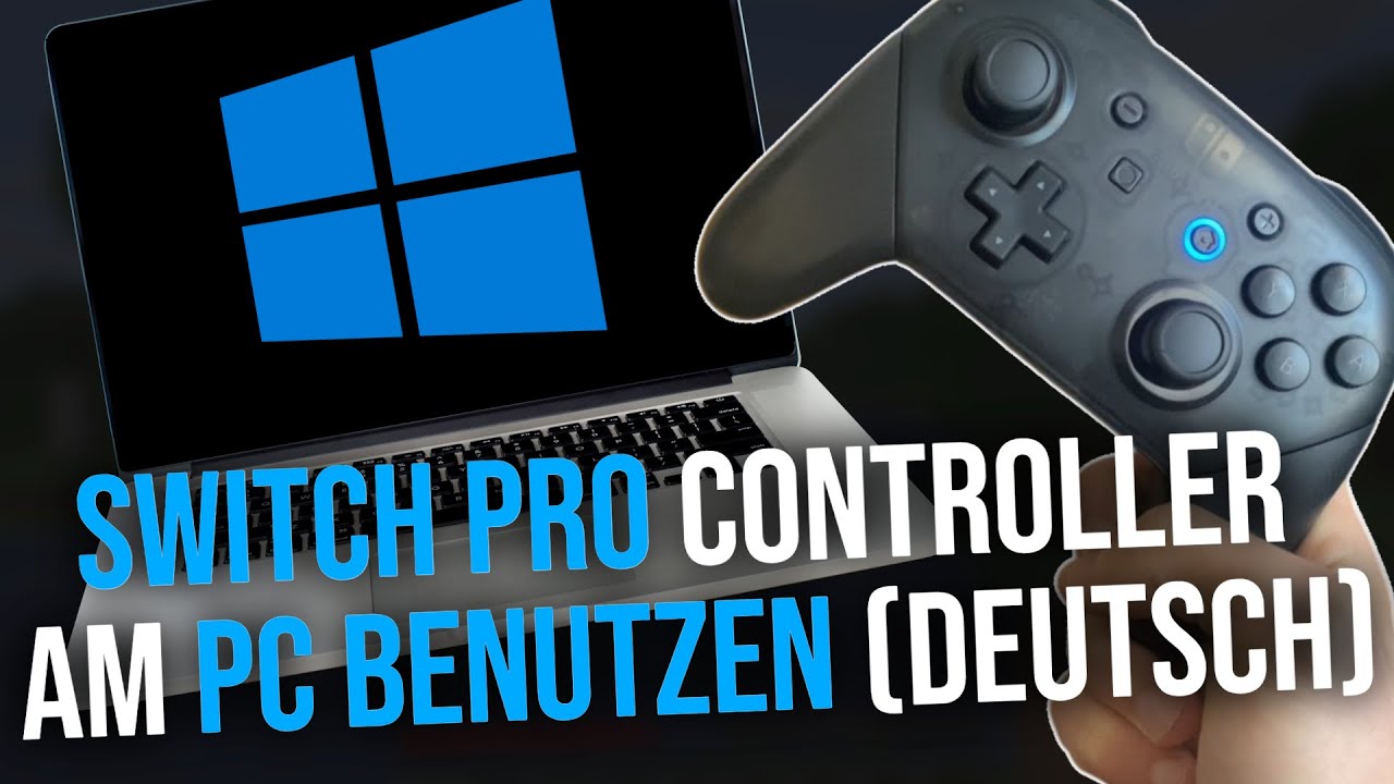 Nintendo Switch pro controller am PC benutzen (2026) - Deutsch tutorial