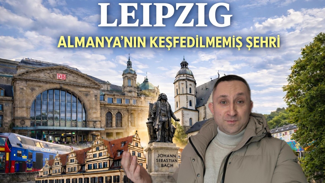 LEIPZIG I ALMANYA&acute;DA B&Ouml;YLE BIR ŞEHIR OLDUGUNU BILMIYORDUM 🇩🇪 -034-