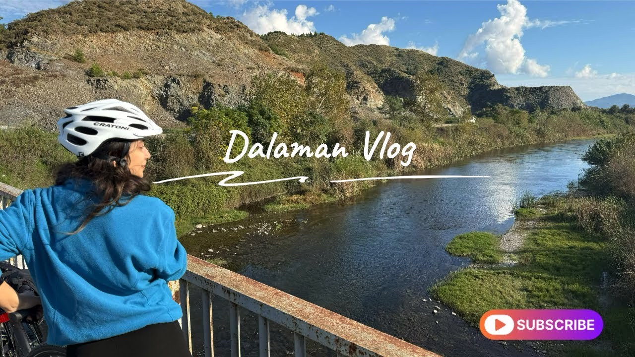 Dalaman vlog | bisiklet, lahana sarması, avokado dürüm ile sakin bir günlük vlog