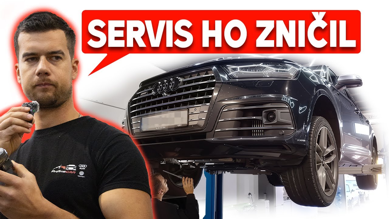 AUTOSERVIS MU SPÔSOBIL ŠKODU ZA TISÍCKY!! | Oprava Audi SQ7
