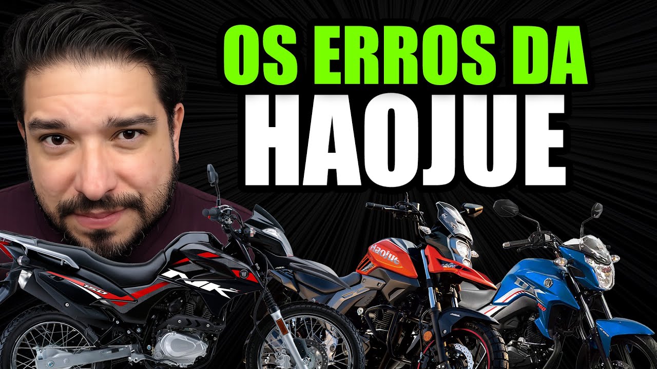 OS ERROS DA HAOJUE e ZONTES NO BRASIL