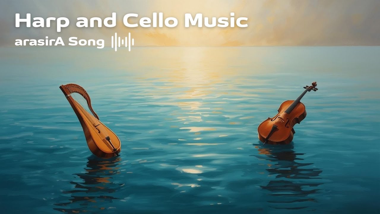 เพลงบรรเลงฮาร์ปและเชลโล่ ฟังเพลิน ตอนทำงาน อ่านหนังสือ Harp, Cello 20 Mins | Relaxing and chill