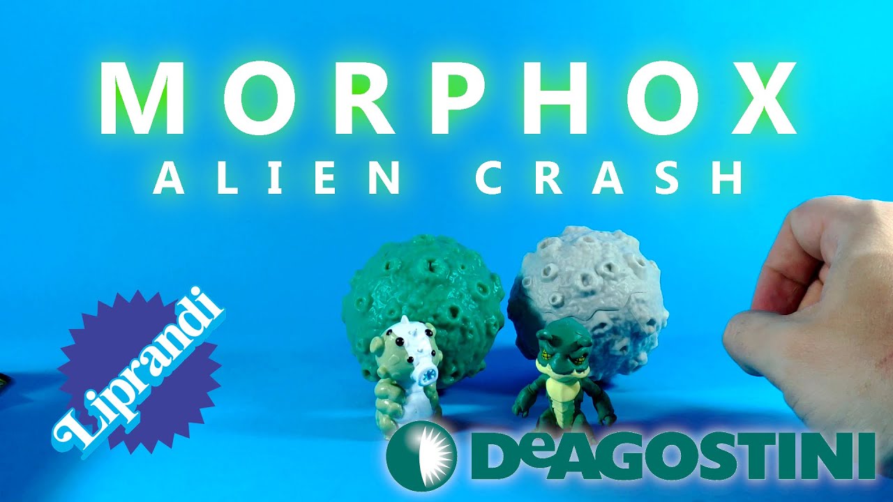 MORPHOX ALIEN CRASH - DE AGOSTINI - UN SALTO IN EDICOLA
