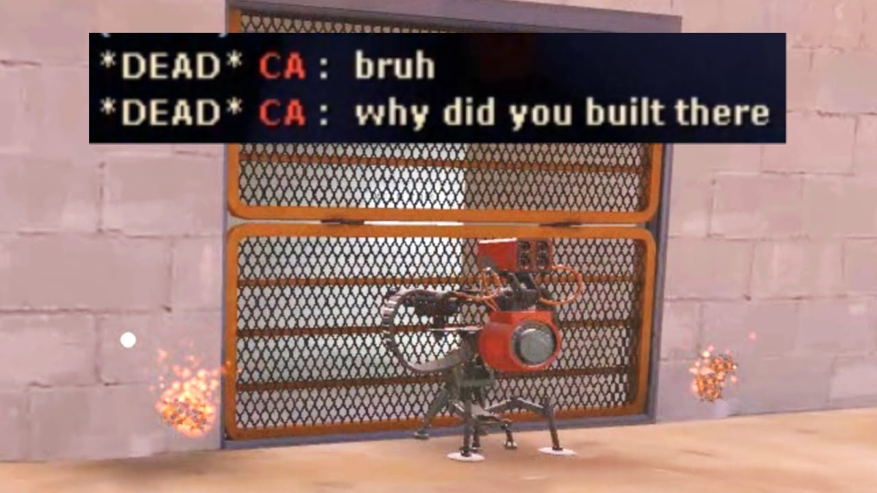 These sentry spots are abnormal [TF2]