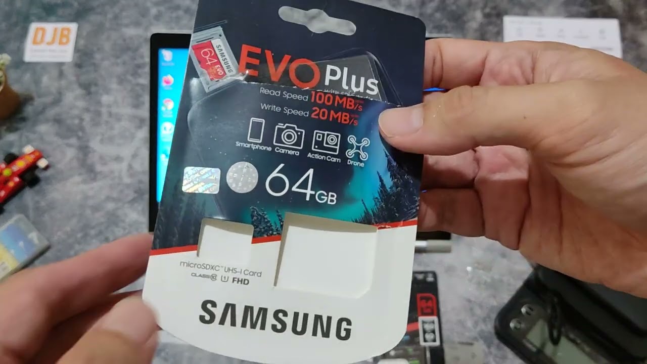 Speed Test Memory card micro SD Samsung Evo Plus VS Sandisk Extreme