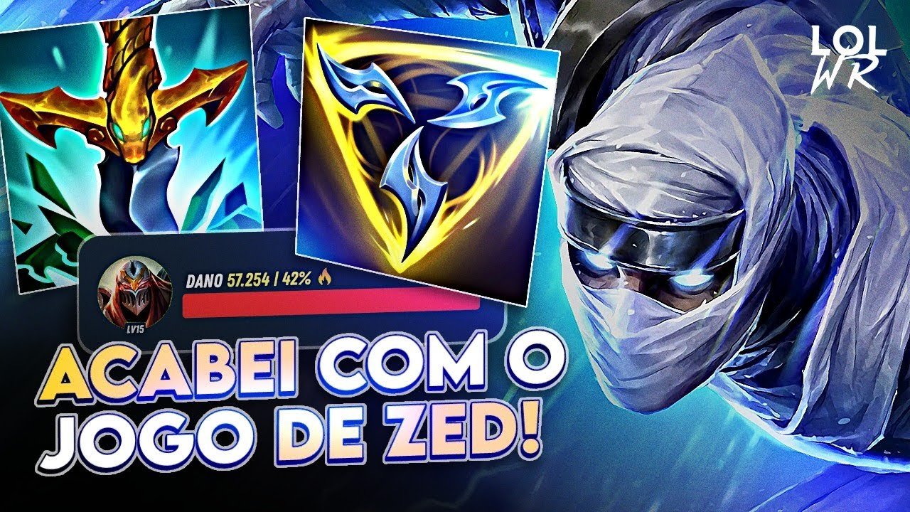 27 KILLS EM 18 MINUTOS?! COMO DESTRUIR O JOGO DE ZED JG | LoL Wild Rift