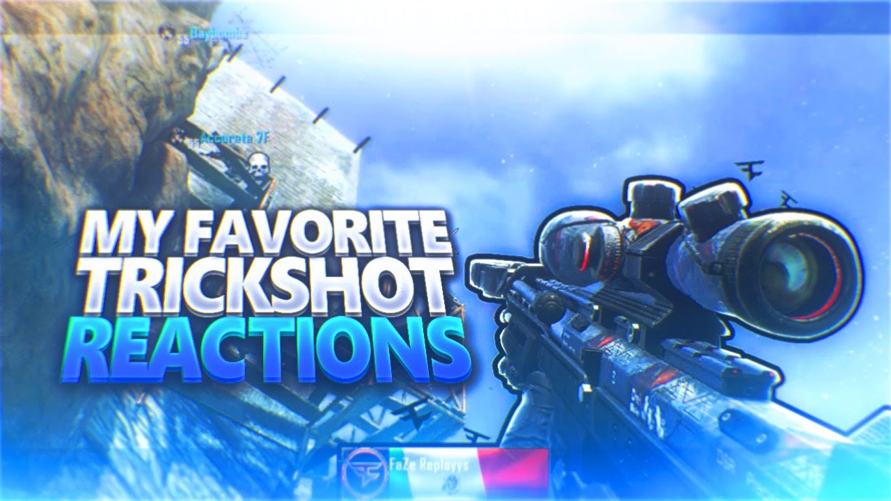 MY FAVORITE TRICKSHOT REACTIONS!