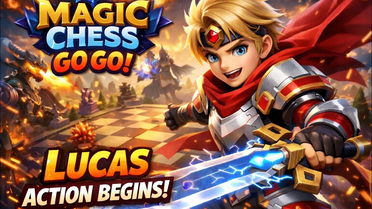 MAGIC CHESS GO GO LUCAS 100 HP WIN! Perfect Team Game – Zero Losses 🔥