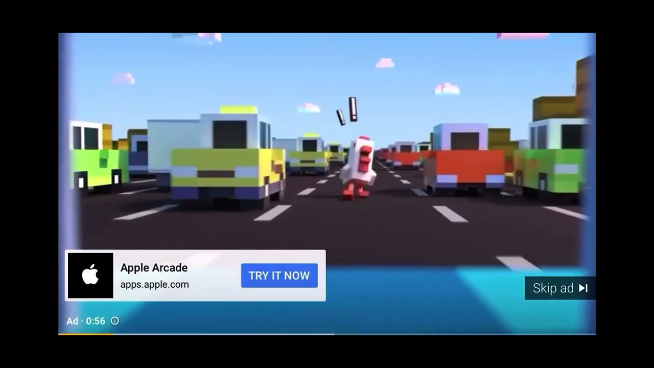 Cross y Road Castle Ad