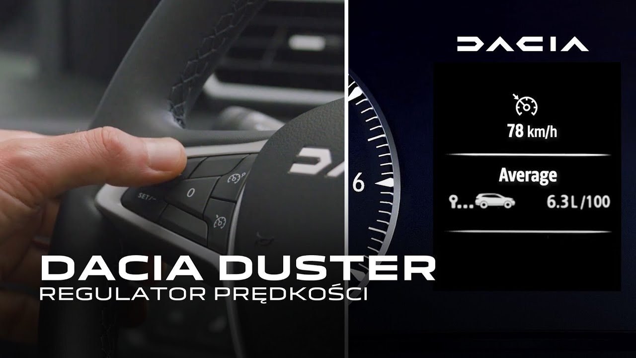 Dacia Duster | Regulator prędkości