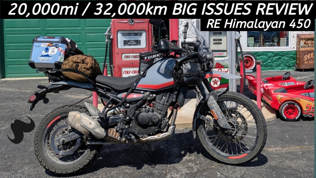 RE Himalayan 450 @ 20,000 Miles - Hunk of Junk or What? Wahoo!