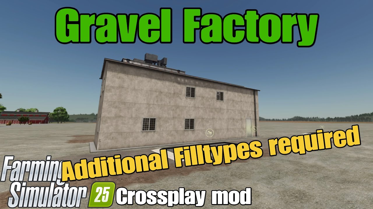 Gravel Factory / FS25 crossplay mod