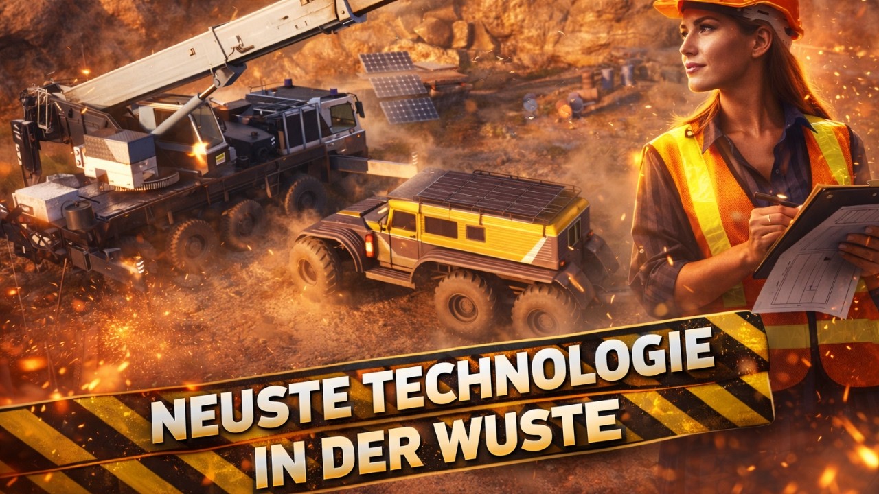 ROADCRAFT #46 - Neuste Technologie in der Wüste!