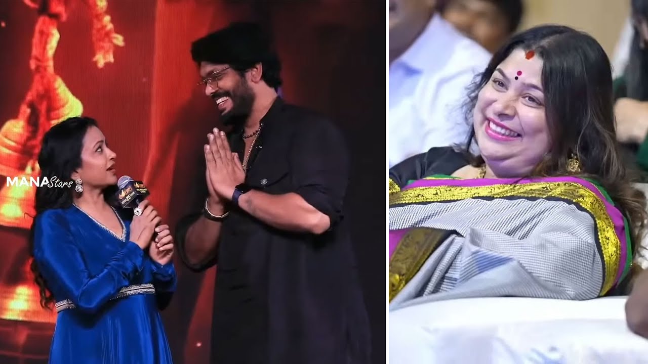 Actor Indraneel Fun With Suma @ Shambhala Movie Pre-Release Event