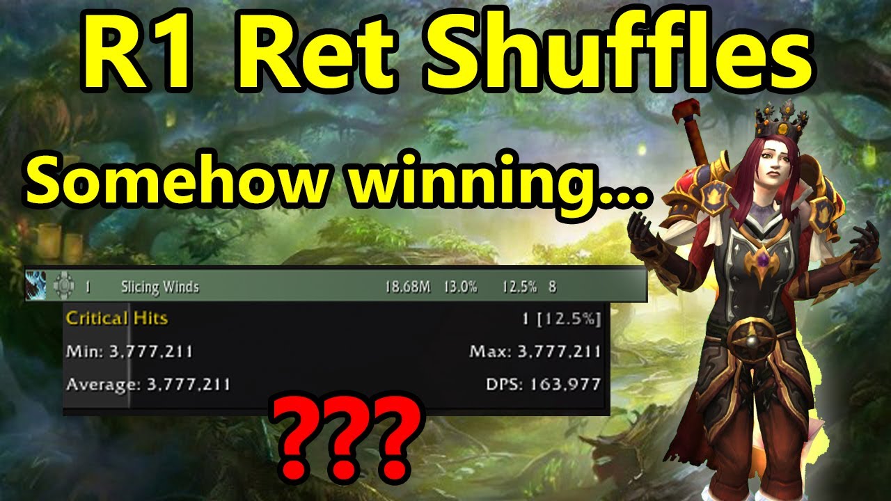 Ret went from Unplayable Garbage to just Bad... | R1 Ret PvP | WoW TWW Season 2 Arena