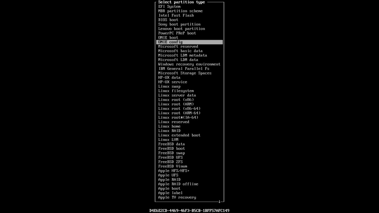 Void Linux UEFI Installation.