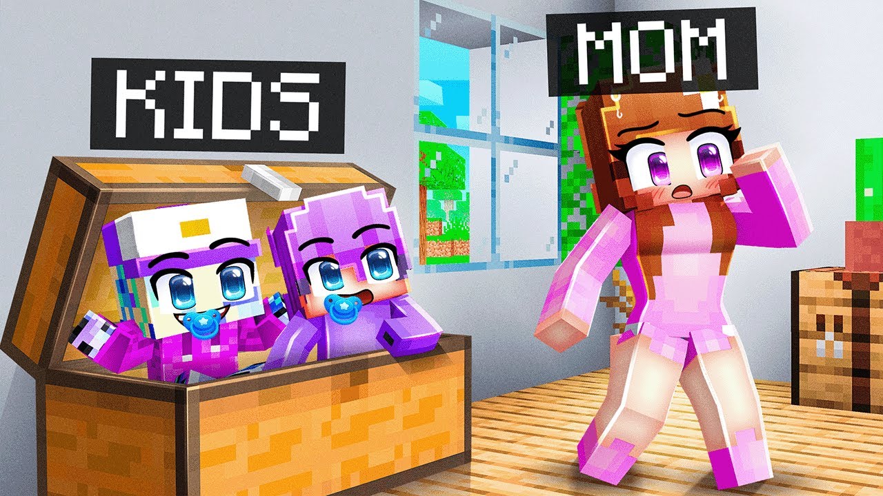 PARENTS vs KIDS Hide and Seek in Minecraft!