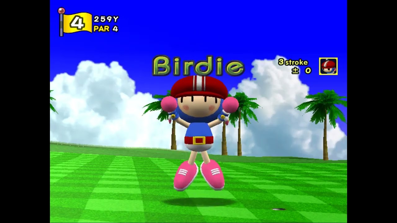 Bomberman Hardball (PS2) - Golf Playthrough
