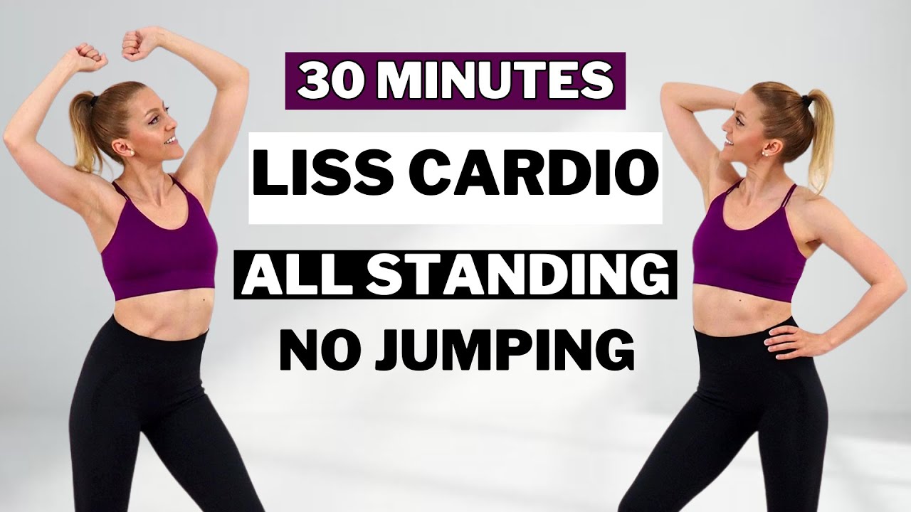 🔥30 Min LISS CARDIO WORKOUT🔥LOW INTENSITY STEADY STATE🔥Easy at Home Exercises for Weight Loss🔥