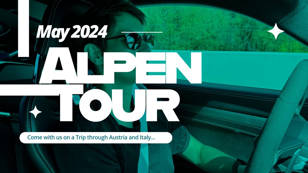 Wir fahren mit unserem Porsche GT4 durch die Alpen (05/2024)