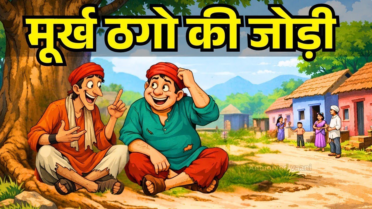 मूर्ख ठगो की जोड़ी | धार्मिक कहानी | Gyanvardhak kahani | ज्ञानवर्धक | dharmik kahani