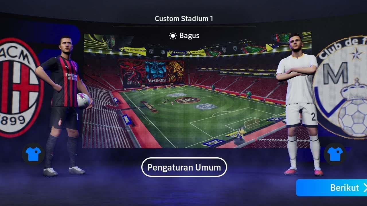 Efootball league @ACMilan vs @realmadrid 