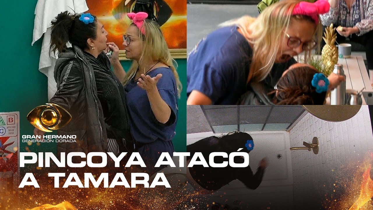 Pechazos y escupitajos: Pincoya atac&oacute; a Tamara Paganini y fingi&oacute; quemaduras - Gran Hermano 2026