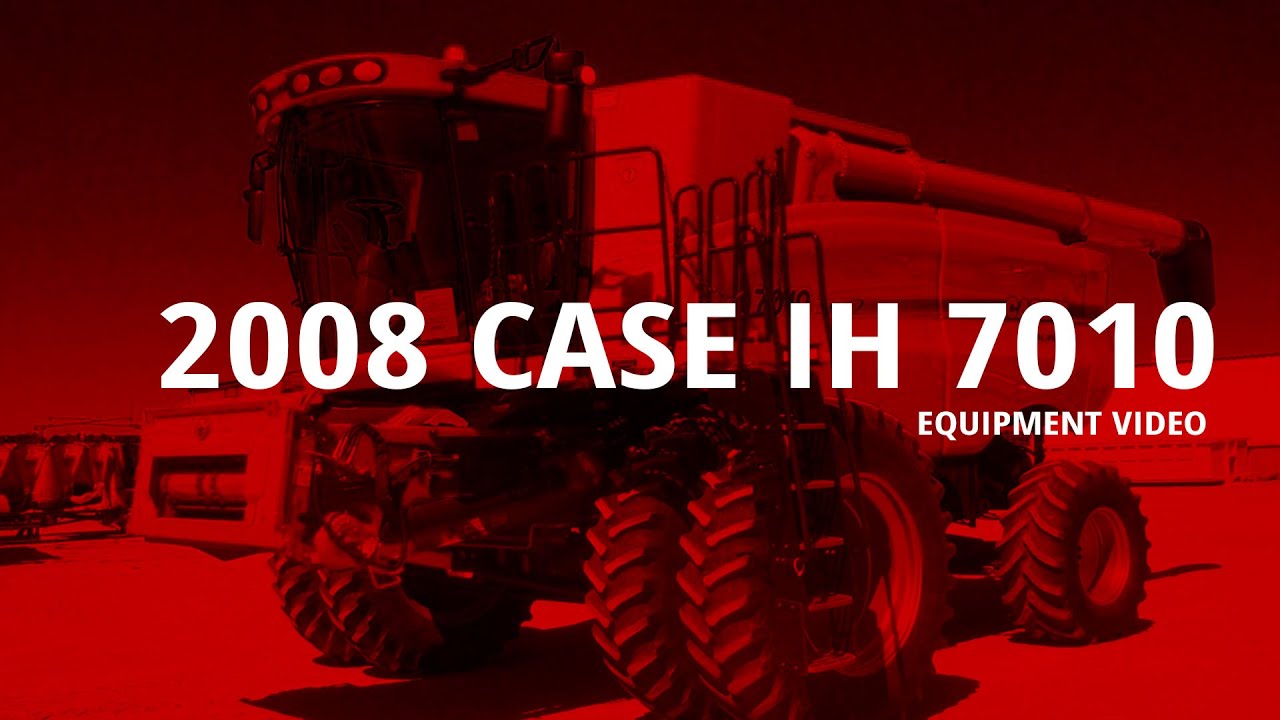 2008 Case IH 7010 Combine - (U161471)