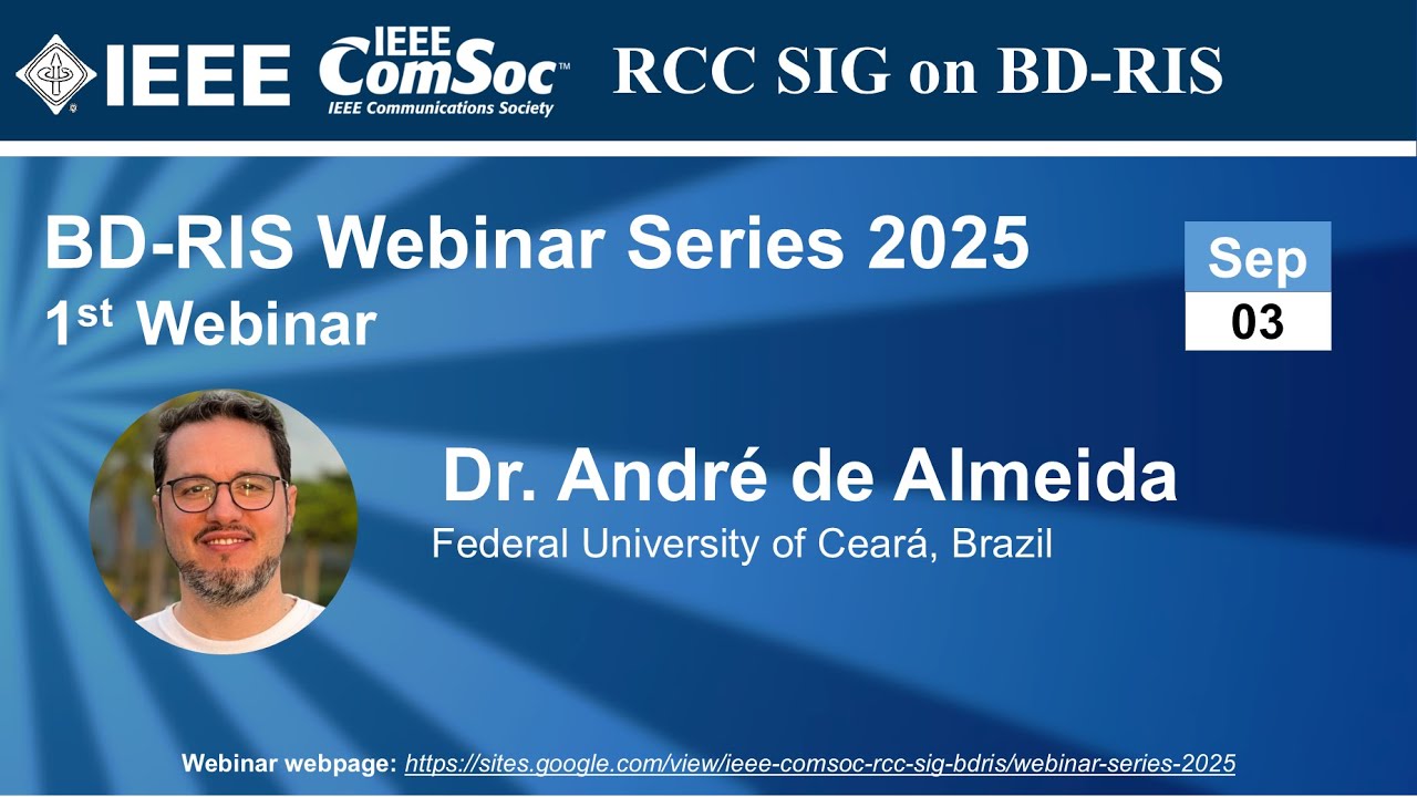 BD-RIS SIG Talk 9 - Dr. Andre de Almeida