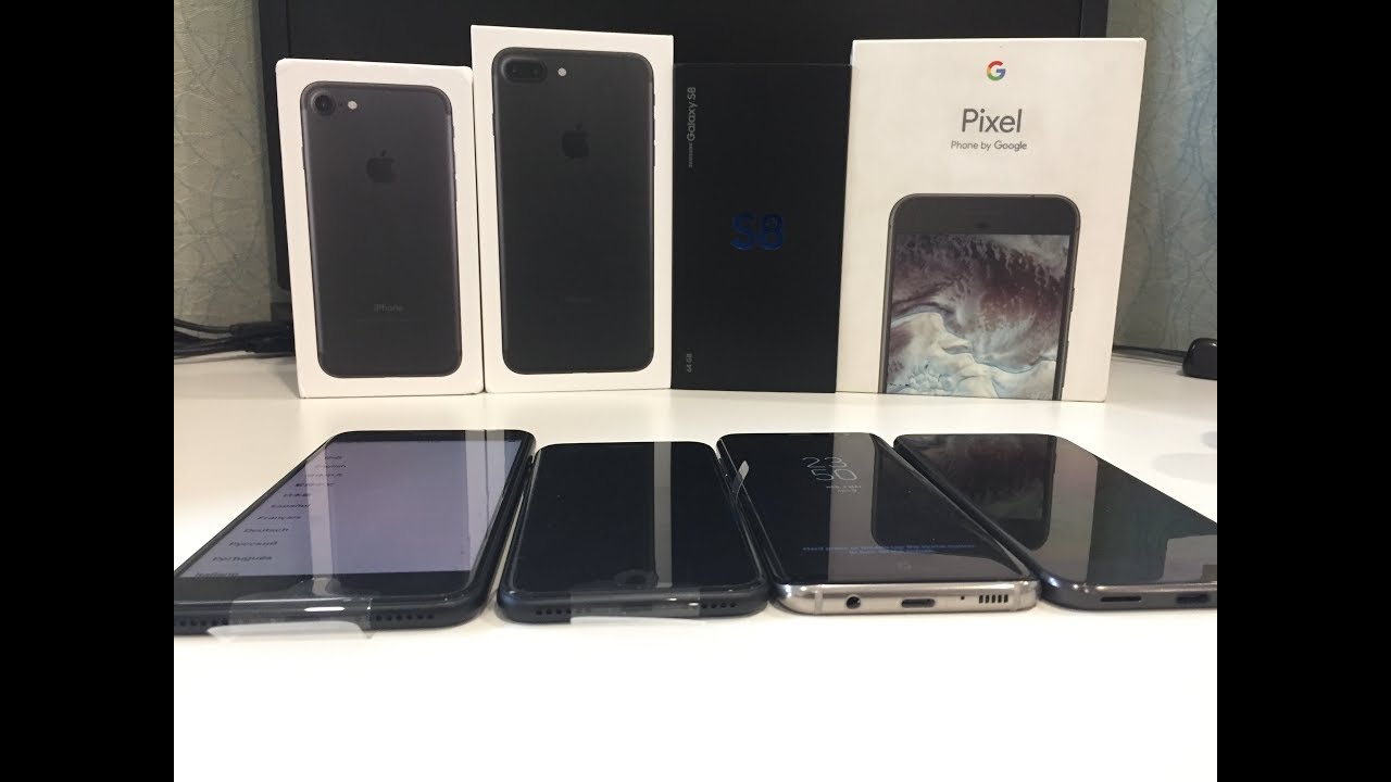 || Unboxing || First Look || GooglePixel SamsungS8 iPhone7 iPhone7Plus