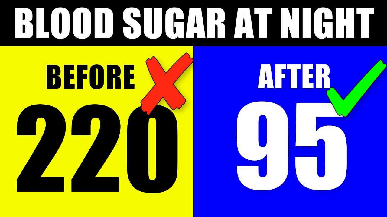 How to Avoid High Blood Sugars at Night | 4 Easy Tips