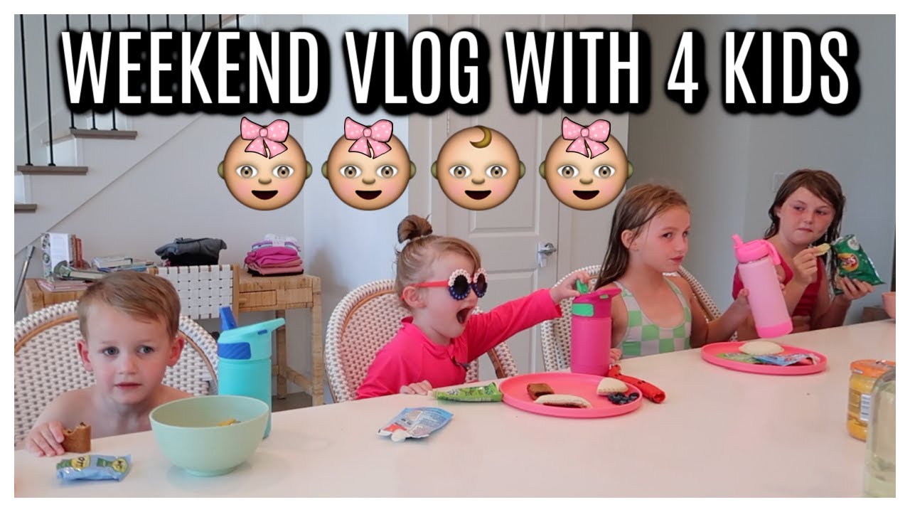 WEEKEND VLOG WITH 4 KIDS | DAY IN THE LIFE VLOG | Tara Henderson