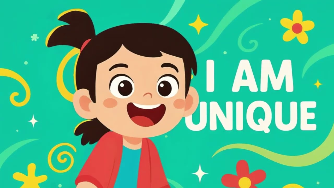 I AM UNIQUE 🌟 | God Made Me Special | SuperKids Affirmations - Day 3