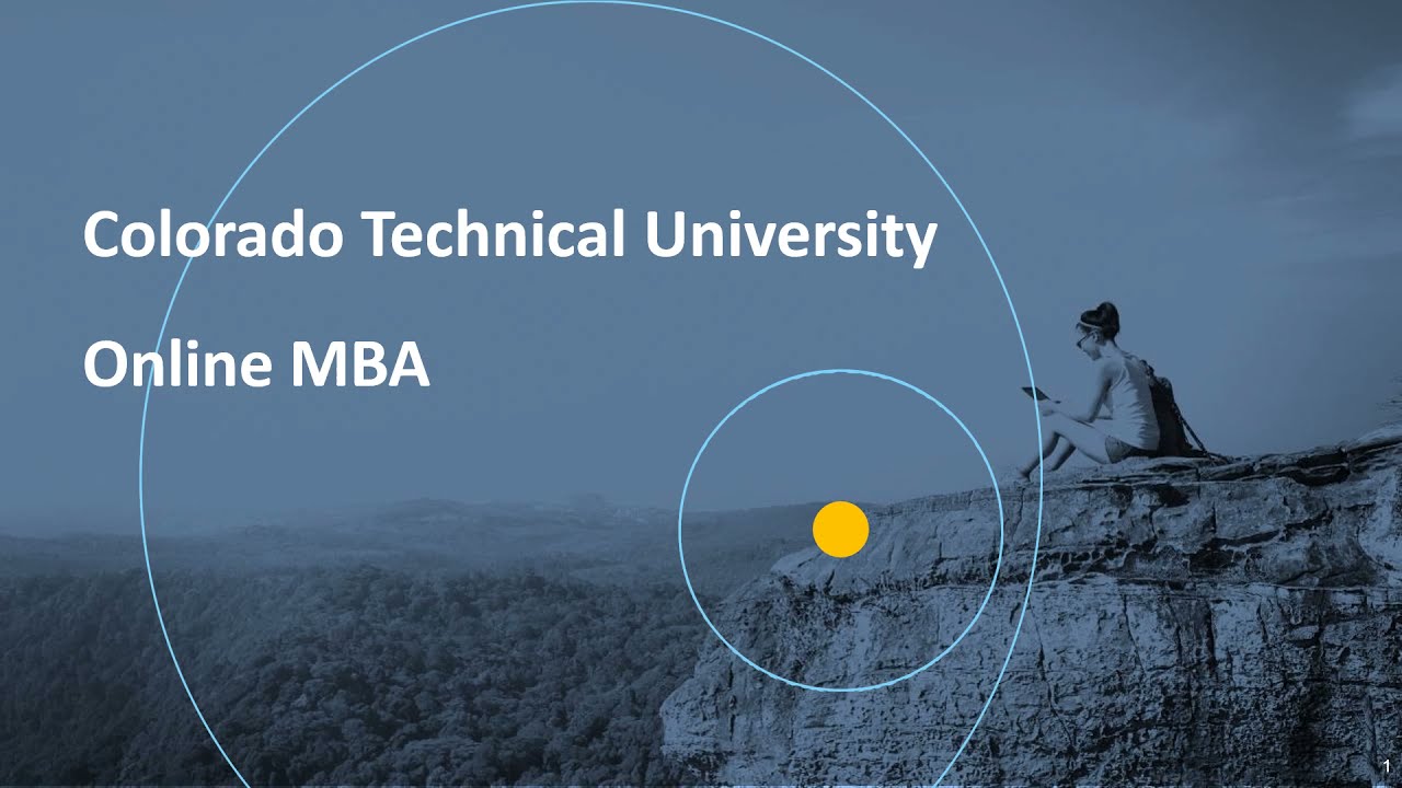 Colorado Technical University Online MBA