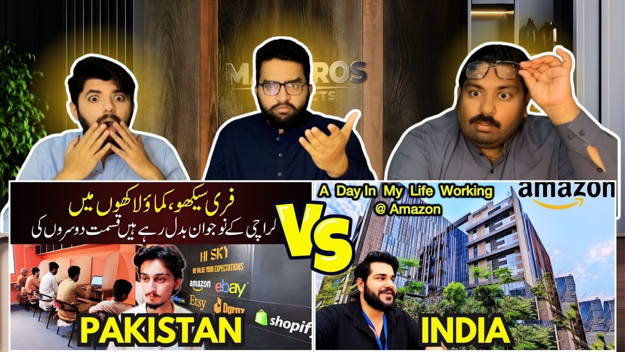 Pakistan vs India Amazon Office Comparison 😱 | Corporate Reality Check