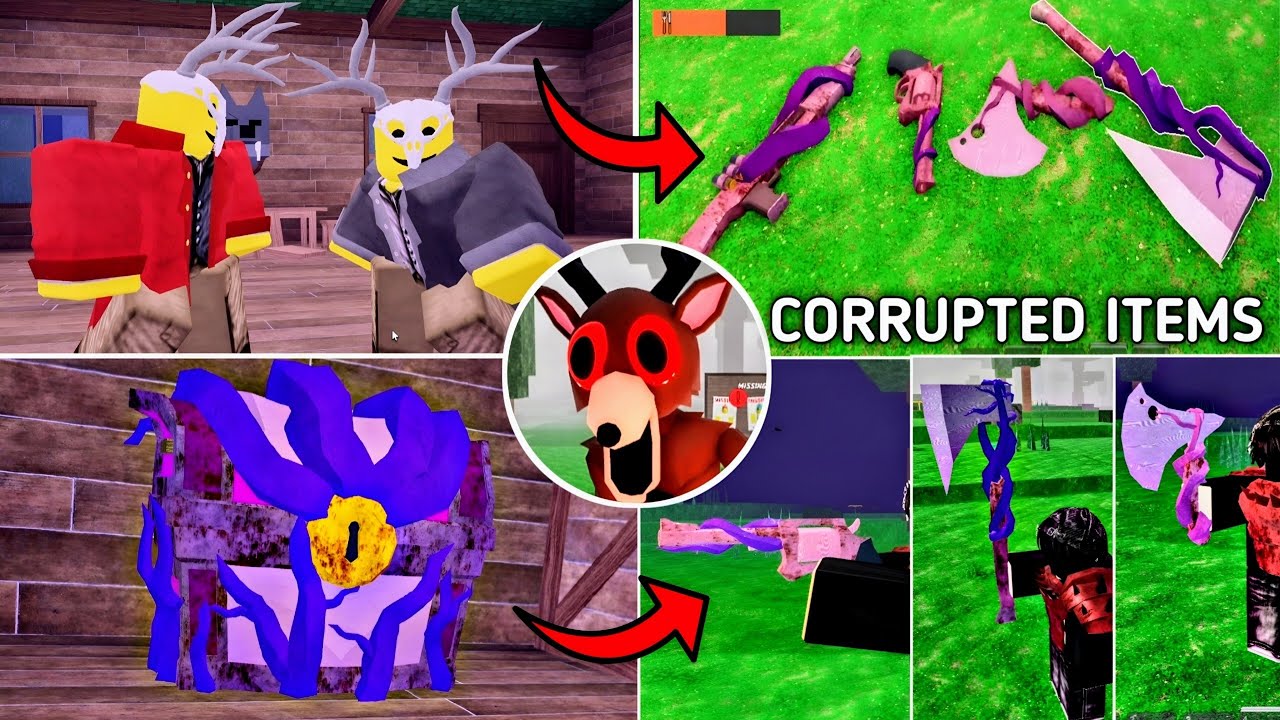 99 Nights In The Forest New CORRUPTED ITEMS Cutscenes + All CORRUPTED Items Showcase Gameplay 