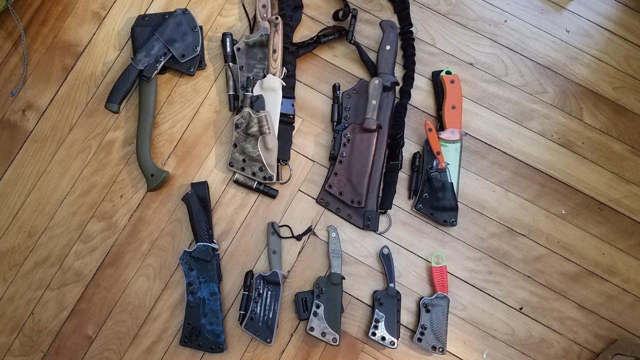 Quick Look At This Batch Of Sheaths For Everyday Tactical Vids