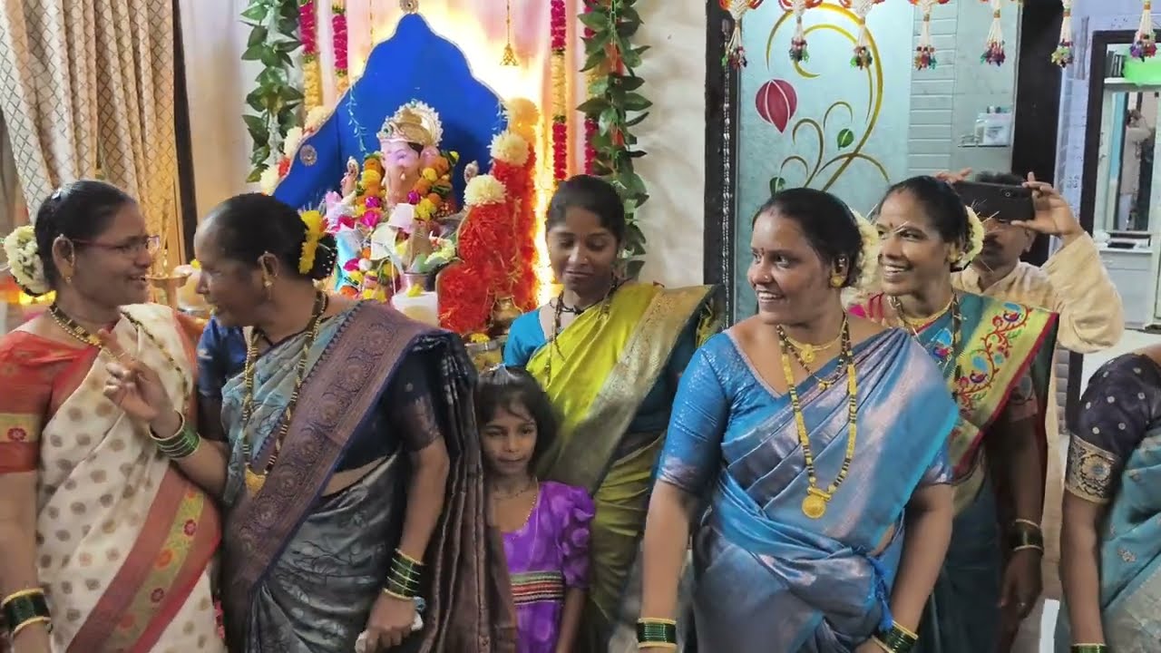 ओढ गणपती बाप्पा ची 🥰 | गणपती बाप्पा मोरया 🙏 | भाग 2 #ganeshchaturthi #ganpatibappamorya #गणपतीबाप्पा