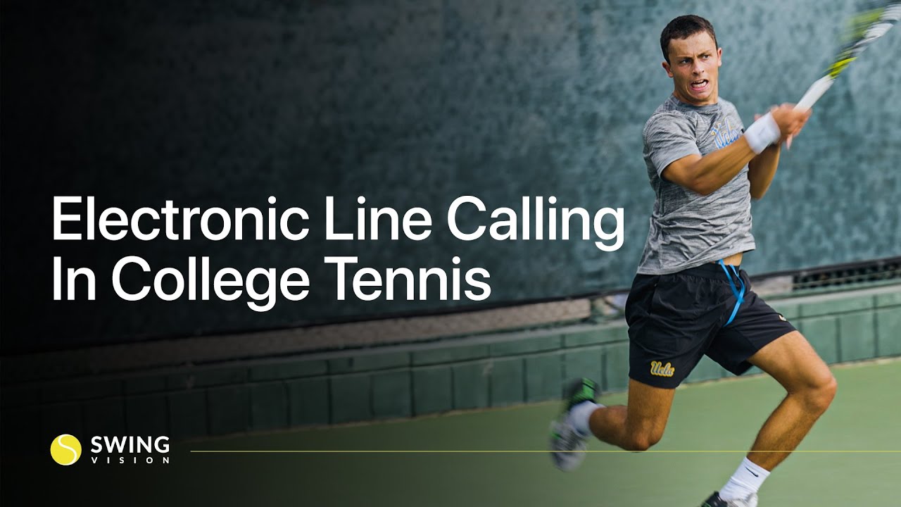 College Tennis Meets Electronic Line Calling | SwingVision