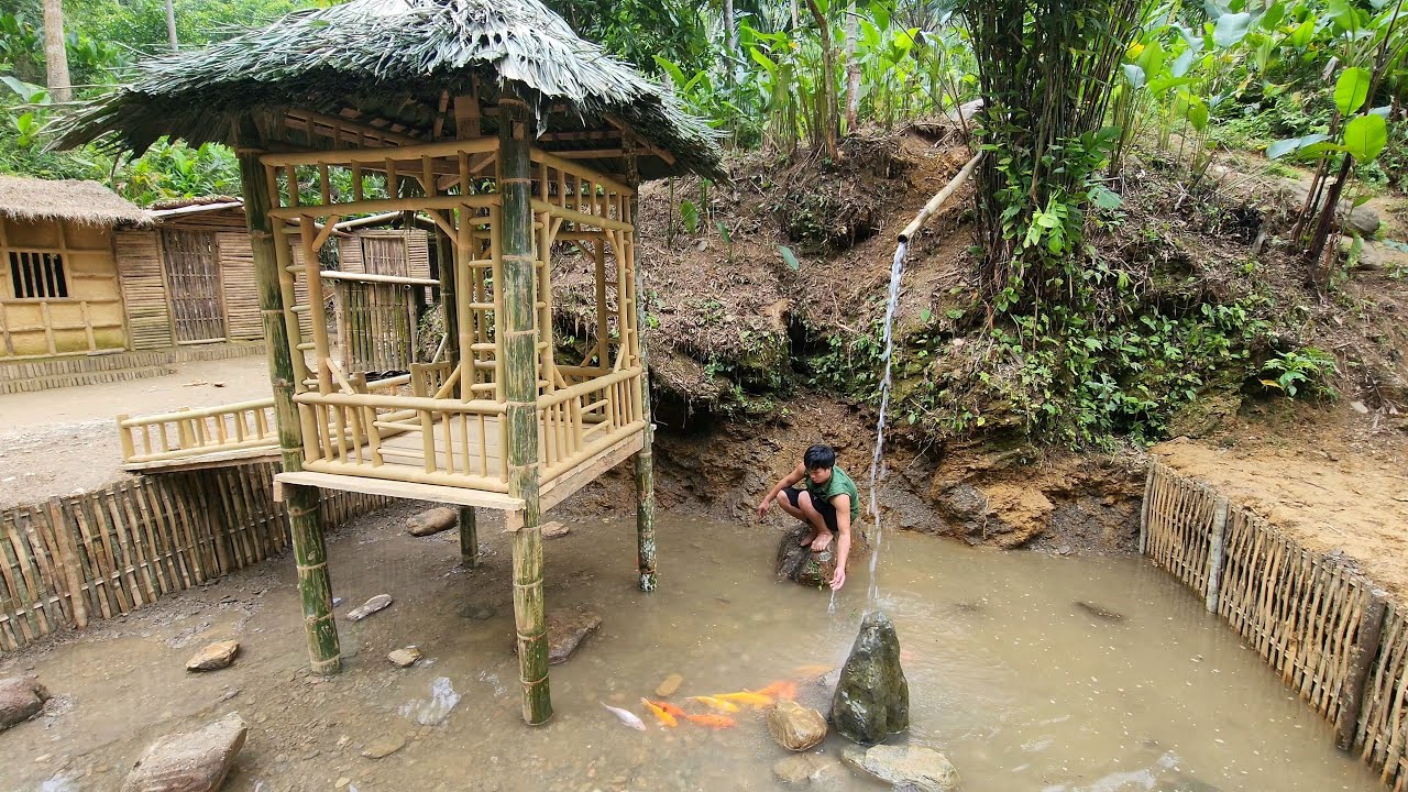 build Complete the hut to bring water to the pond, bring the fish back to release - p.3