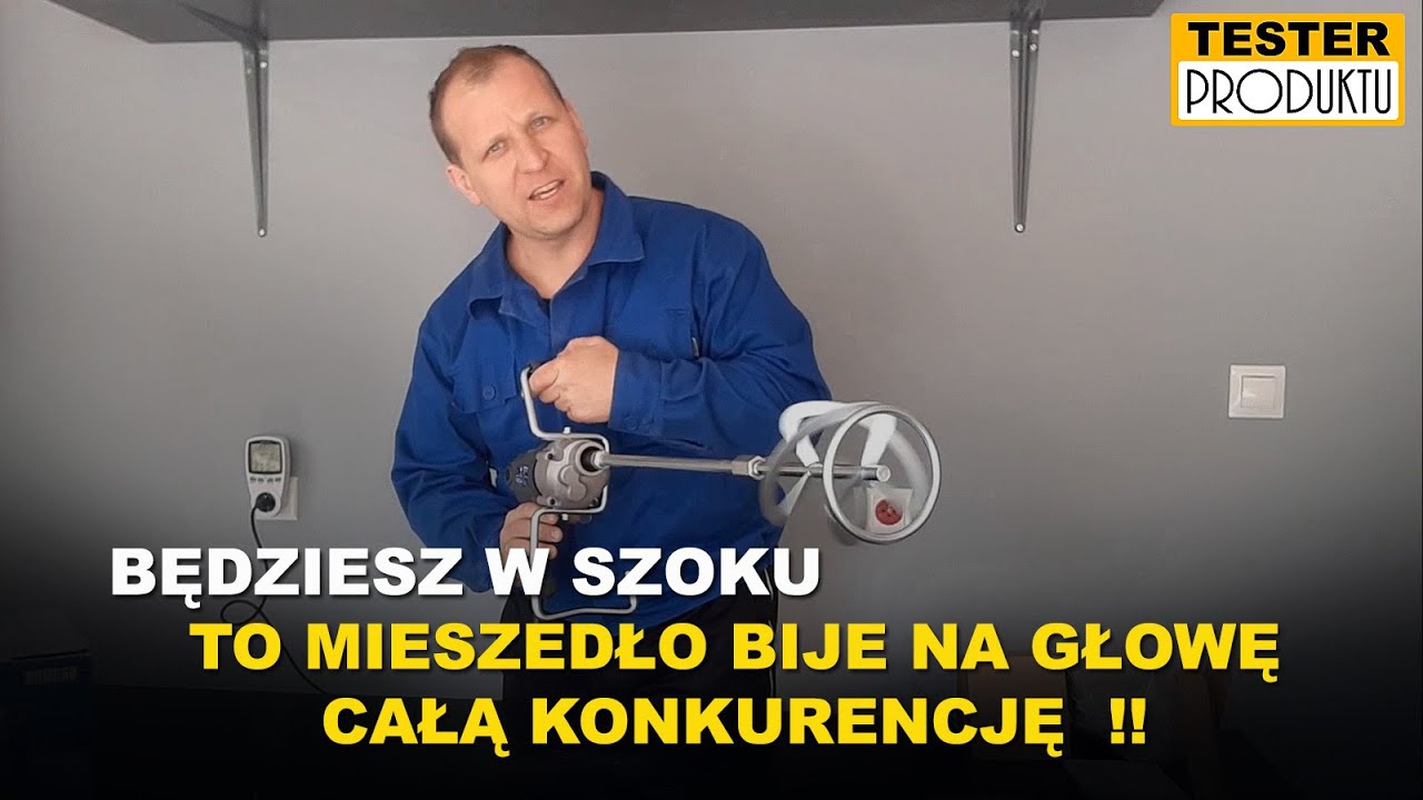 Budżetowe Mieszadło do kleju, gładzi