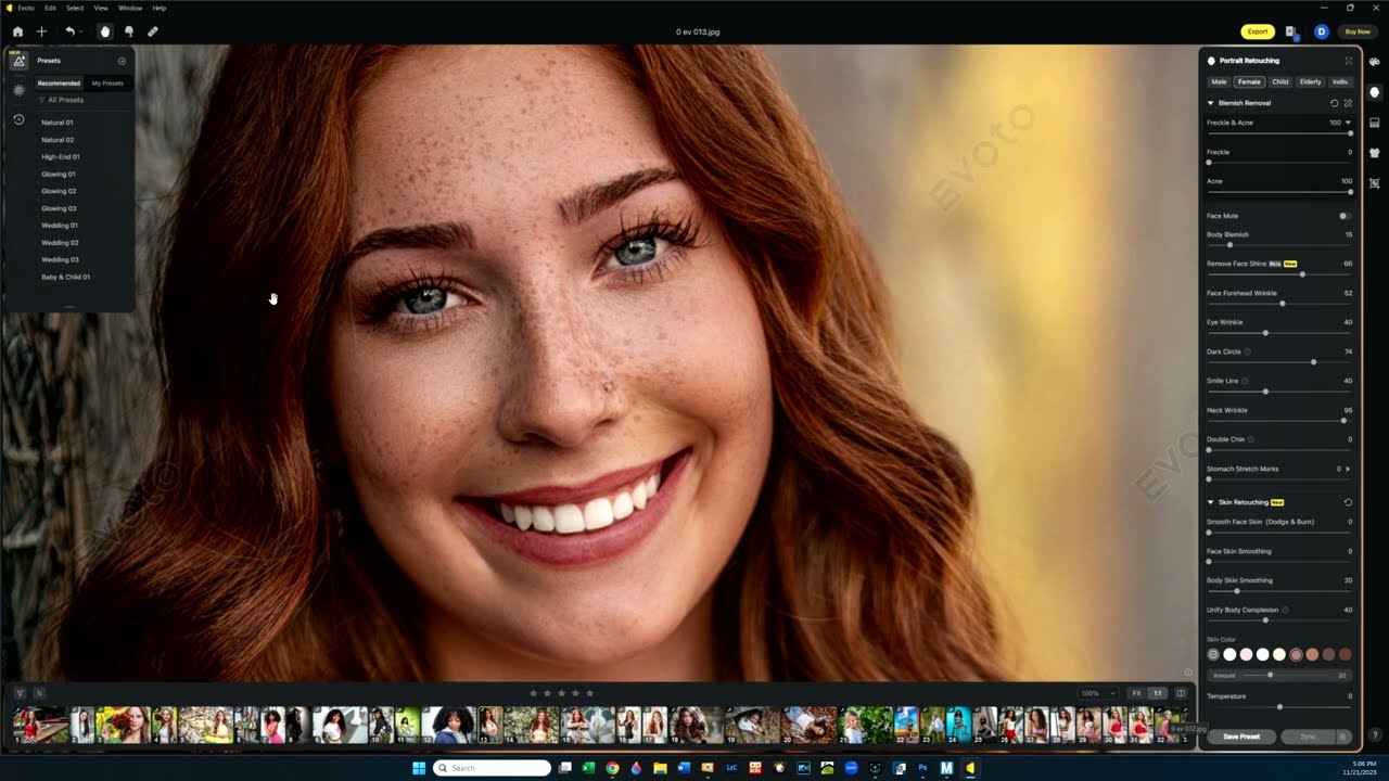 How I use EVOTO to edit seniors, model shoots, and volume sets.