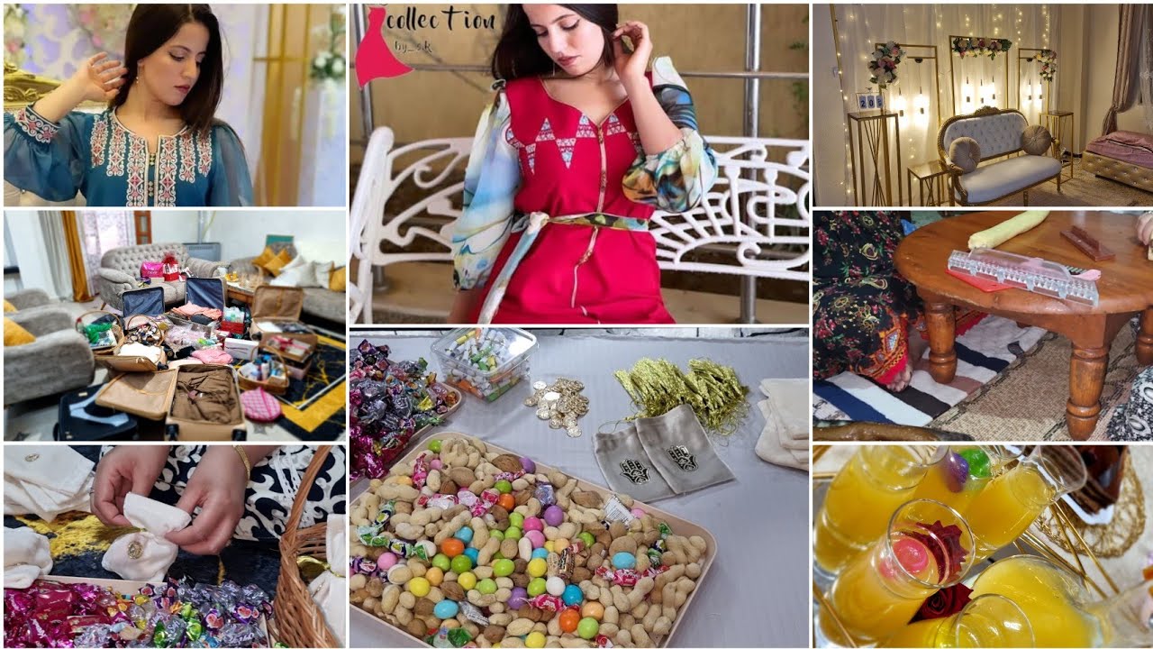 العرس ليلة تدبيرتو عام💯واش وجدنا قاطوات شكون تزوجت يادرا فينا افكار وتقديمات الحنة💃💥